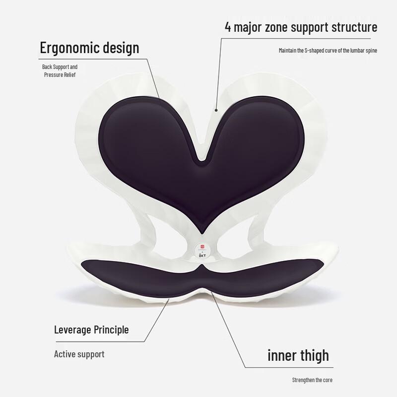 BKT Ergonomic Lumbar Support Chair Cushion