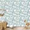 Drawn Leaves Wallpaper for Living Room and Bedroom 50x1000