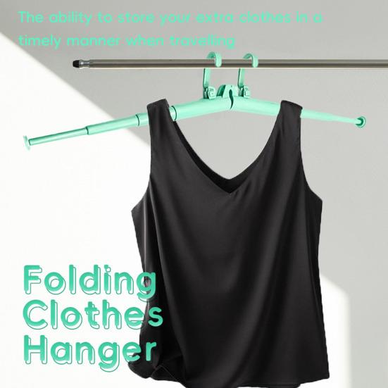 

Складная вешалка для одежды с 2 крючками, портативная многофункциональная вешалка для одежды, легкие компактные вешалки для путешествий, дома, школы