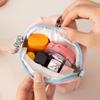 New Macaron Sanitary Pad Storage Bag Compact Portable Travel Cosmetic Organizer Student Menstrual Bag
