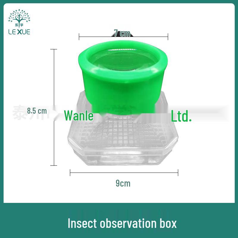 

Insect Observation Box with 3x Magnifier - Educational Biological Teaching and Storage Tool