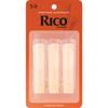 Rico Lot De 3 Reeds for Baritone Saxophone Strength 3