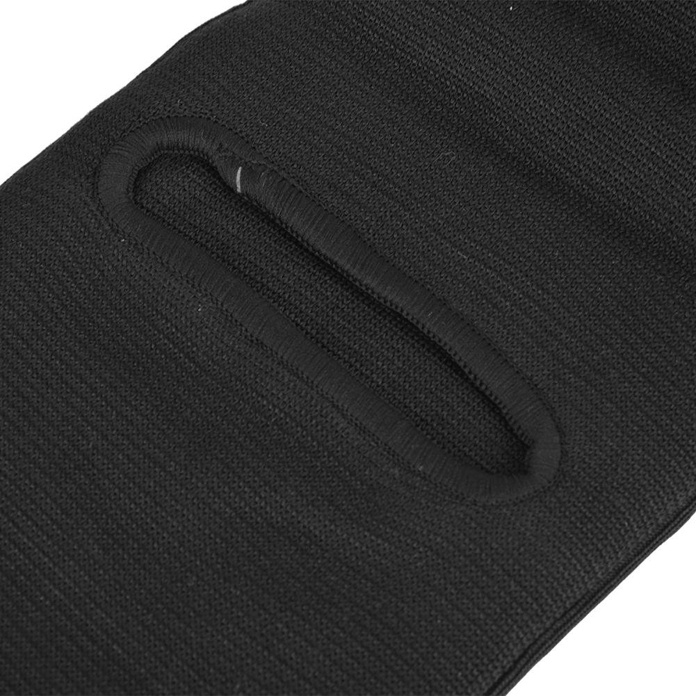 2 Stück Verdickter Sport Beinschutz Beinschutz Schienbeinschoner Schutzausrüstung für Karate Muay Thai Sandablack M