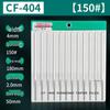 Diamond Flat-Tapered File Set CF-400: Alloy Metal Mold Grinding & Shaping Tool