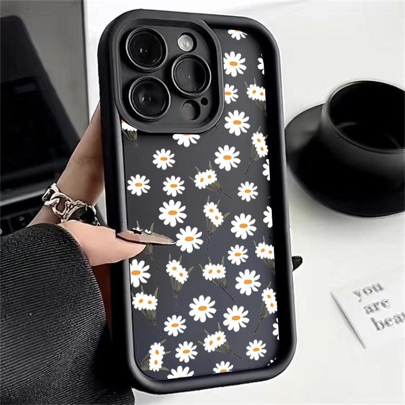 Colorful Love Flower Plant Case For Google Pixel 9 8 7 8A 7A 9 Pro XL Soft Cover Silicone Anti-Knock