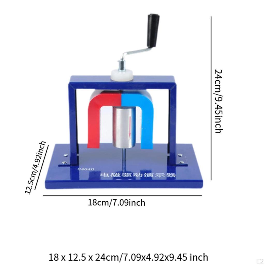 Klassenzimmer Wissenschaftsdemonstrations-Set Rotierendes Magnetfeldmodell Tragbar Robust