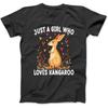 Just A Girl Who Loves Kangaroo T-Shirt, Sweatshirt, Hoodie for Men Women Kids Made In Canada Black