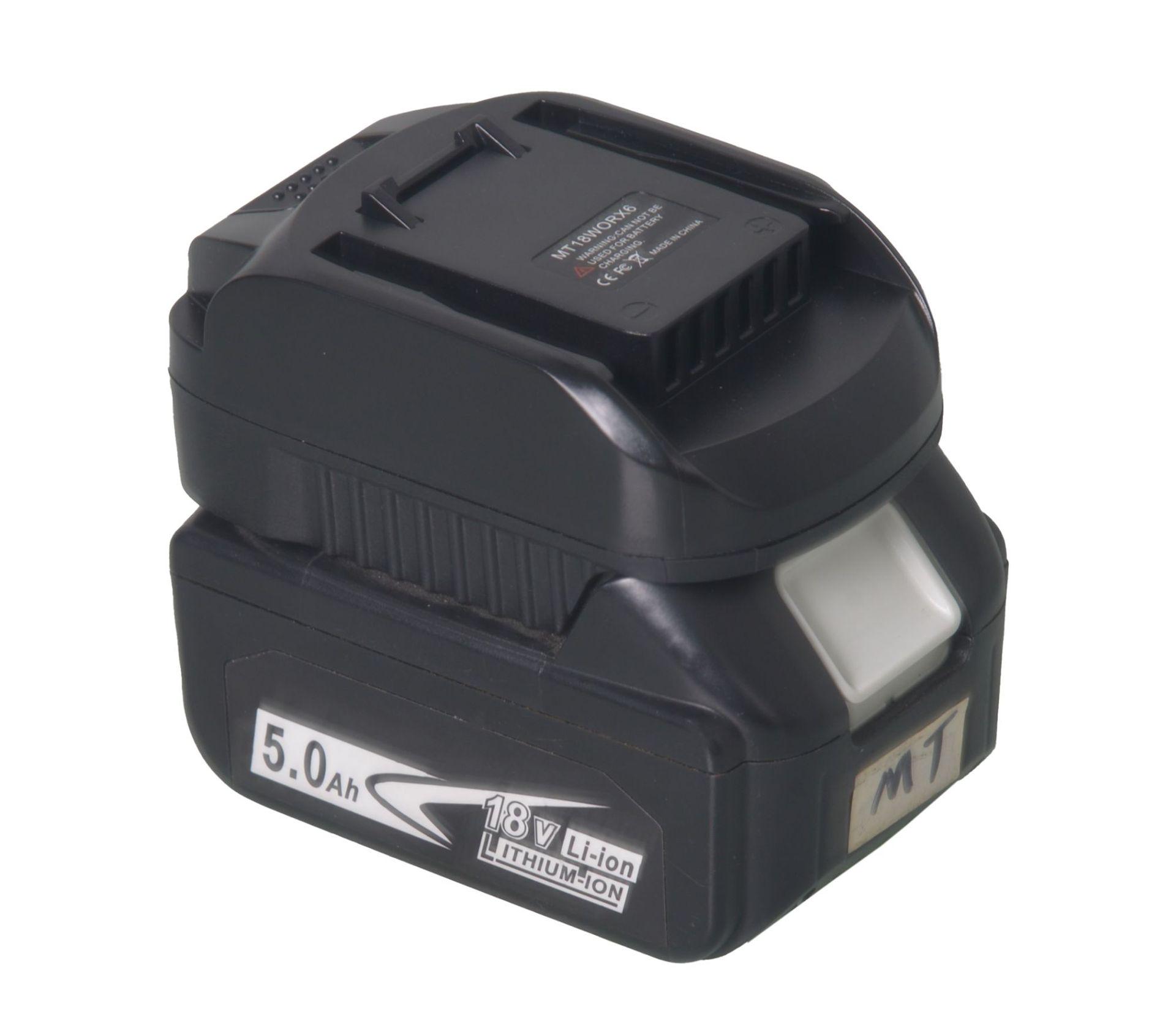 Адаптер для литиевой батареи Worx MT BOS DW18