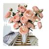 Fake Flower Garland With Silk Fabric For Wedding Decor And Photography Props