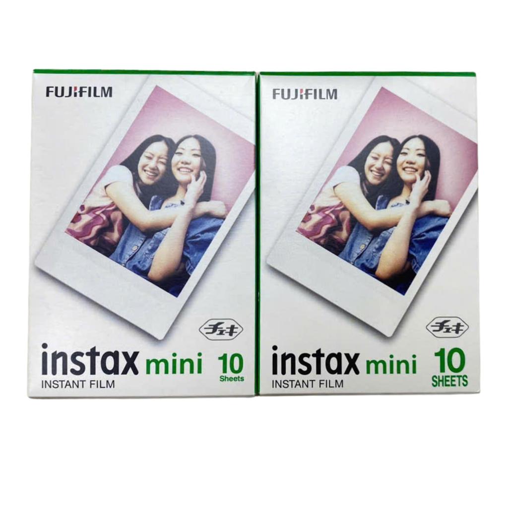 Fujifilm Instax Mini Instant Color Film, 10-Pack (2-Pack of 10) - Includes company-branded sticker "skymizuki