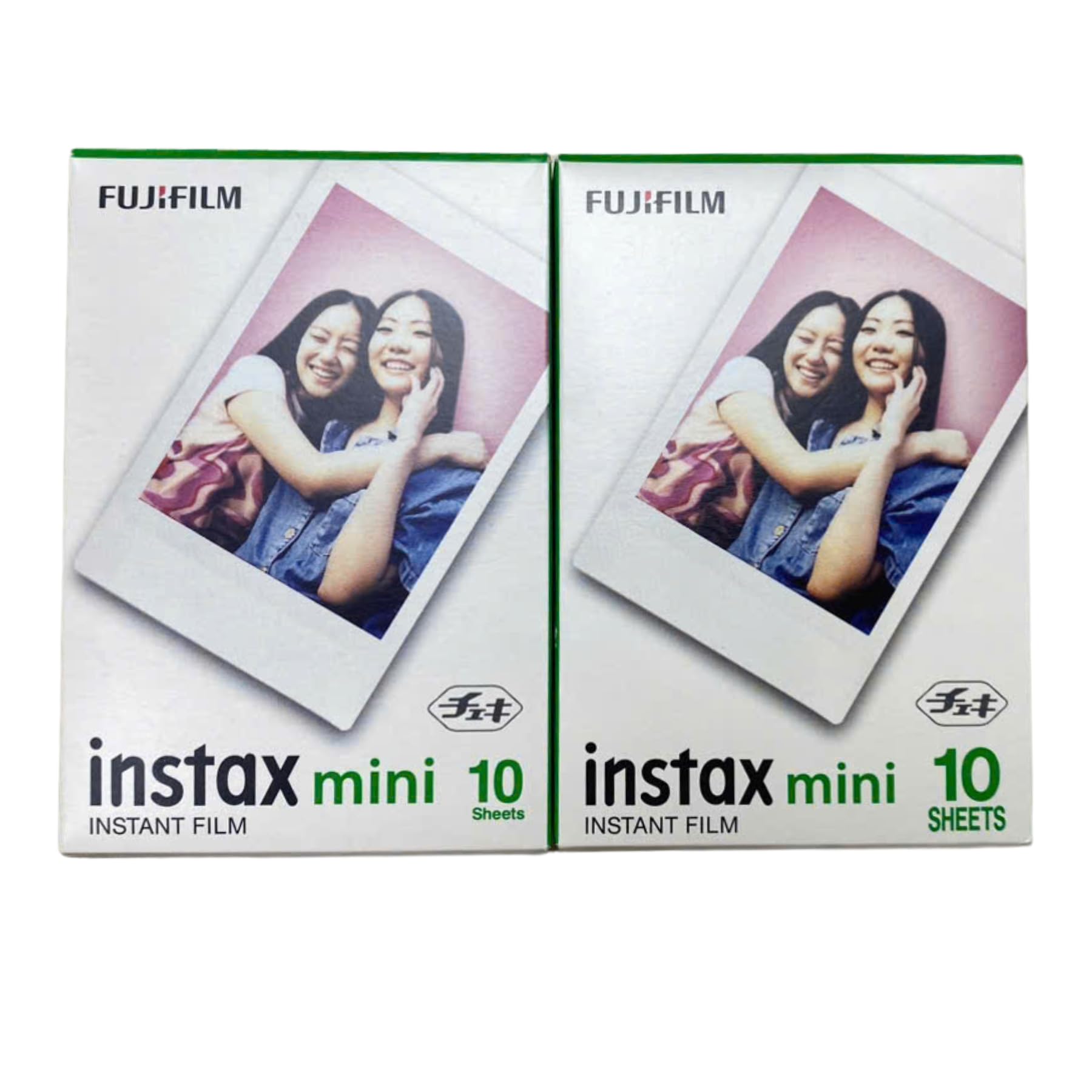 

Fujifilm Instax Mini Instant Color Film, 10-Pack (2-Pack of 10) - Includes company-branded sticker skymizuki