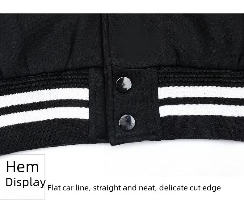 Men's Trendy Japanese-Style Baseball Jacket - Spring/Autumn, Color-Block Design, High-End Casual Sportswear