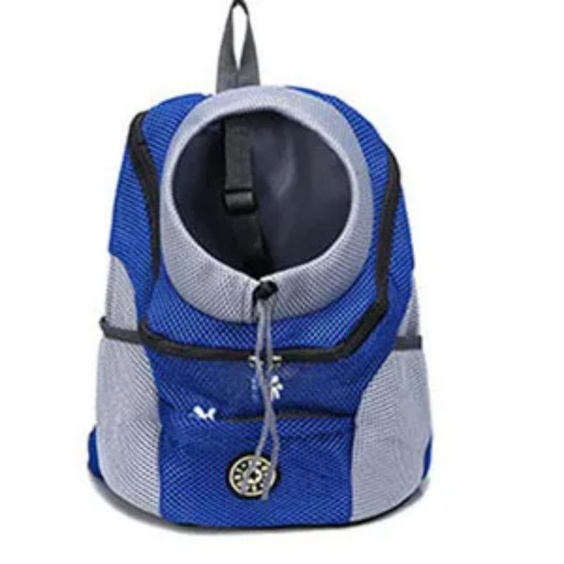 Professional Double Shoulder Portable Travel Backpack Outdoor Pet Dog Carrier Bag Pet Dog Front Bag Mesh Backpack
