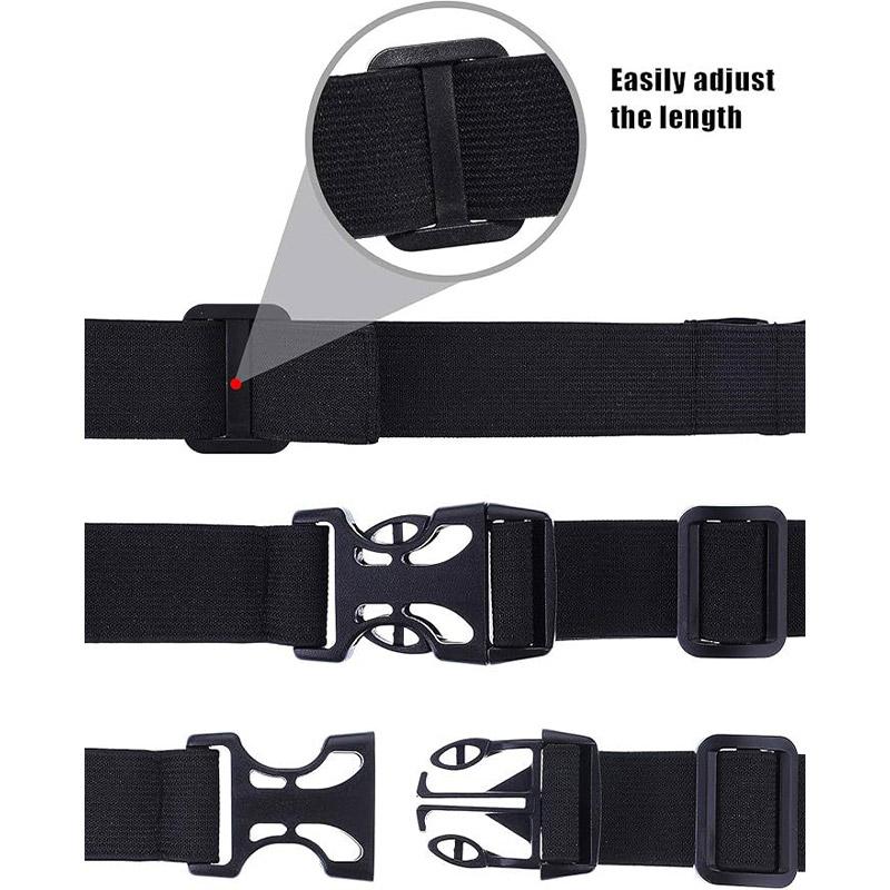 Marathon Number Plate Belt Adjustable Elastic Running Sports Belt Energy Running Belt Night Running Reflective Belt Sports Belt