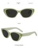 Ottoman 2025 Cat-Eye Sunglasses: Small Frame, Internet Celebrity Street Style.