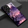 Moon Lake Pattern 2D Phone Case Compatible with Samsung Galaxy S26 S25 S24 S23 S22 S21 S20 A56 A36 A16 Glass Protective Case