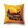Halloween Pillowcase Car Waist Pillow Pumpkin Sofa Cushion Cover Office Home Living Room Pillowcase