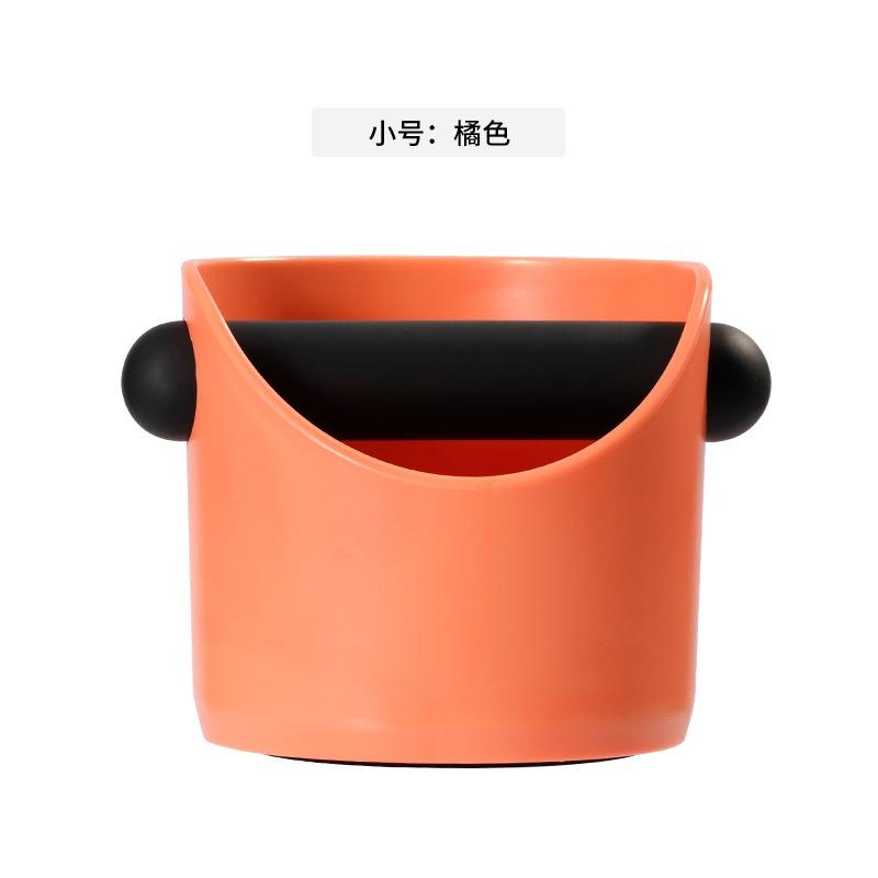 Coffee Grounds Powder Bucket Home Espresso Machine Handle Knockbox Container Organizer Abs Dregs Slot Waste Dregs Recycling Bin