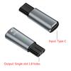 Type C To 2 Pin Powers Adapters USB C Plug To 2 Pin Female Charging Adapters,Connect USB To Shaver Converters