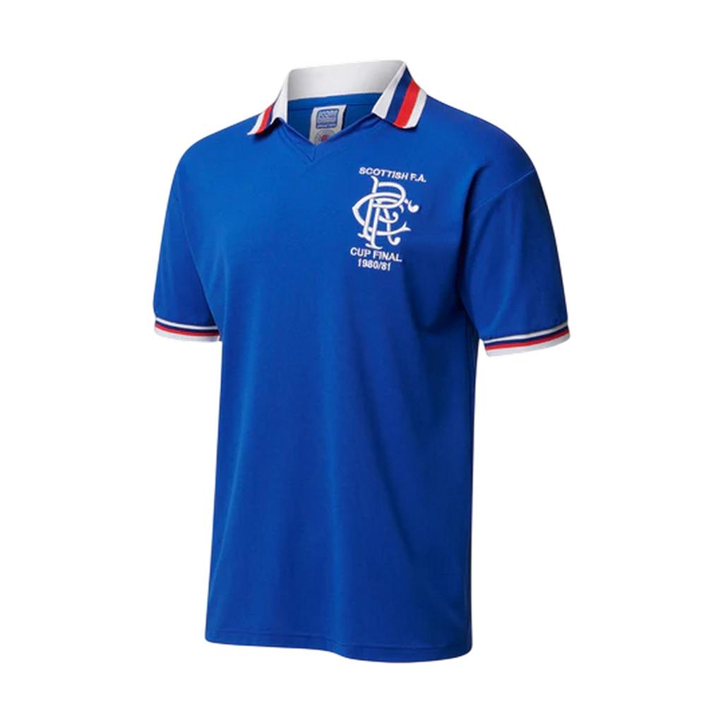 Rangers FC Mens 1981 Home Shirt