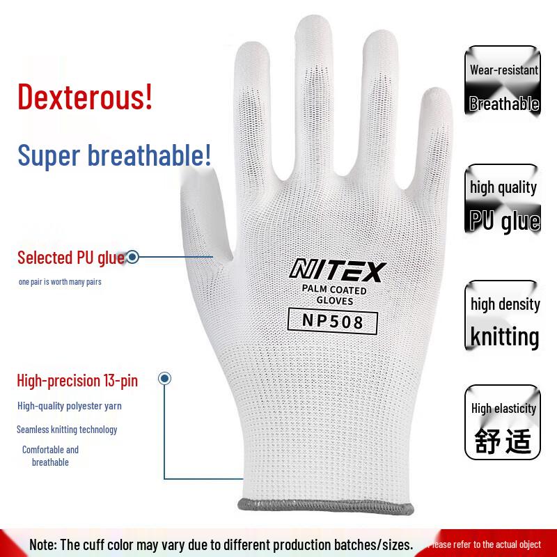 NITEX PU Coated Work Gloves L