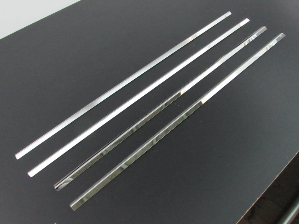 BRIGHTZ Solio Bandit MA15S Super Mirror Stainless Steel Plated Window Moulding 4PC Solio Bandit 11421 [WIN-SIL-072]