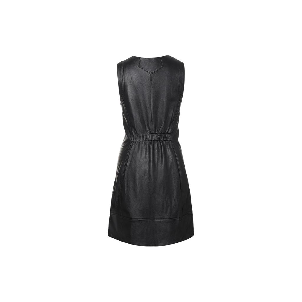 Jordan Mock Neck Zipper A-Line Casual Dress Women Dress Black DC4824-010