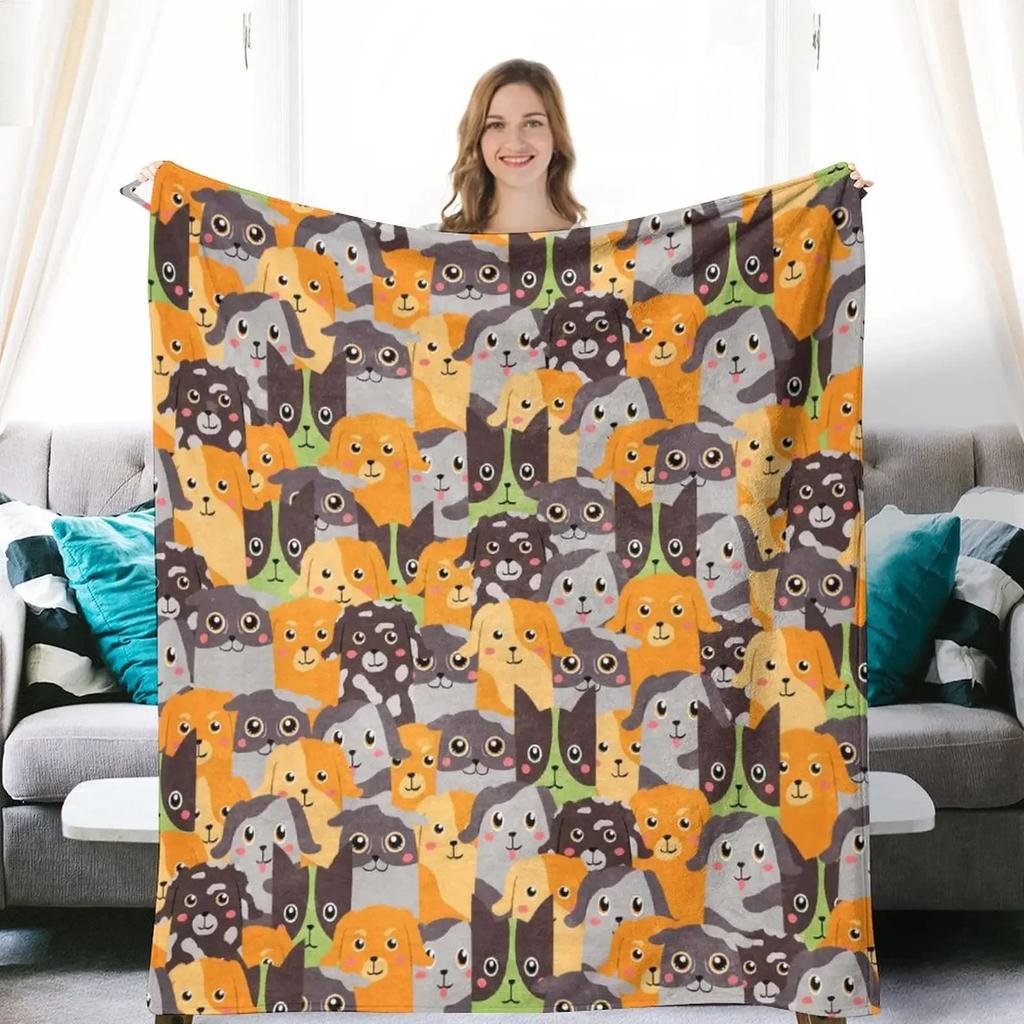Australian Shepherd Sherpa Fleece Blanket Throw for Home Office Travel Couch Sofa Warm Cozy Lightweight Fleece Bed Blanket Gift