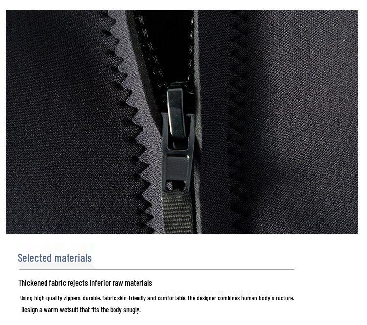3mm Unisex Cold-Proof Wetsuit for Diving, Snorkeling, and Surfing - Jellyfish Resistant and Waterproof