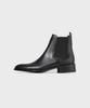 Firenze Atelier Slimline Black Outsole Minimal Chelsea Boots 3332 [Black Fg]