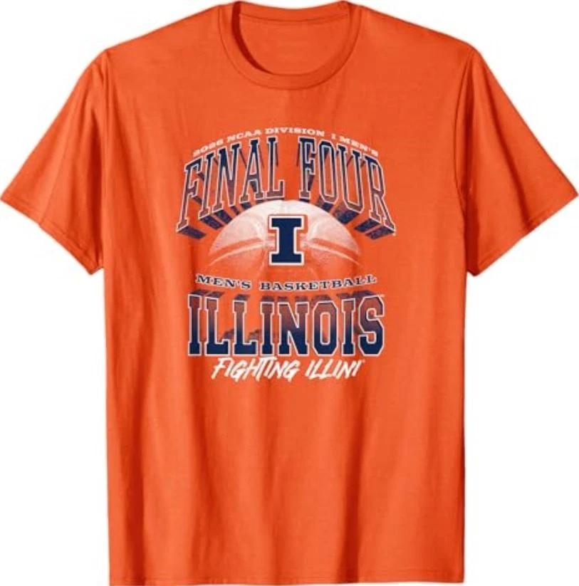 

Illinois Men s Basketball Final Four March Madness Classic T-Shirt 2XL
