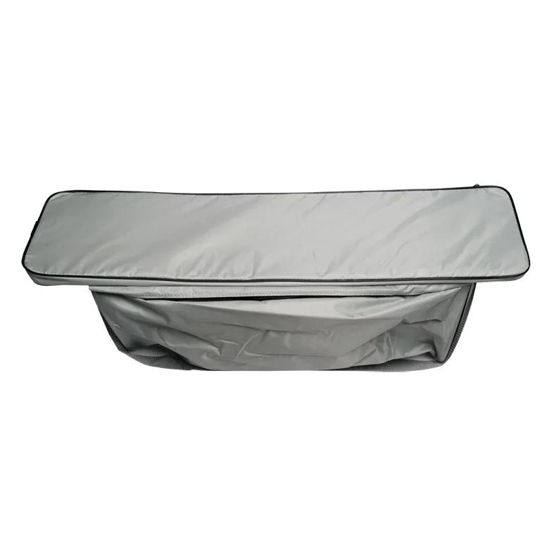 New 420D Coated Oxford Inflatable Boat Seat Storage Bag With Padded Seat Cushion For Fishing Canoe/PVC Kayak/Assault oats/Rowing