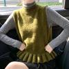 Gilet Tricot Sans Manches Rétro ZOSOUL
