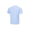 Li-Ning Lining Fitness Series Logo Print Quick-Dry Short-Sleeve T-Shirt Men Tops Air-Blue ATST573-5