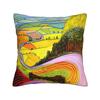 David Hockney Landscapes Magnet Pillowcases Cute Funny Pillow Case For Office Car Home Decor Square Pillow Cover