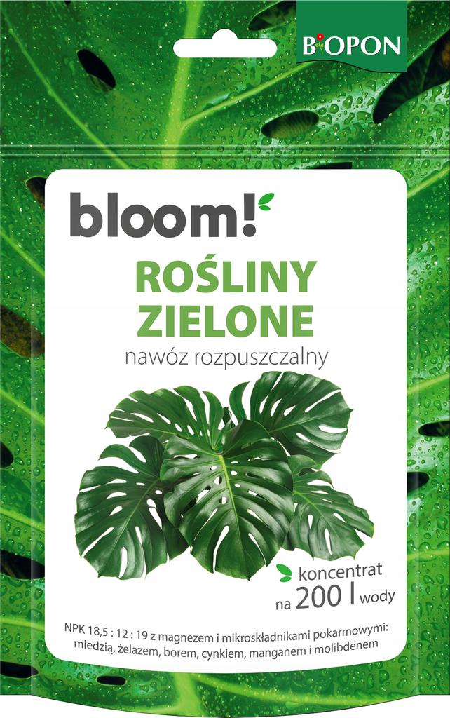 Bopon Bloom! Green Plants - Biopon Soluble Fertilizer For 200 In 1 Pc