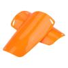 1 Pair Adult Child Football Sports Shinguards Soccer Ball Shin Guards Legs Protector Orange S