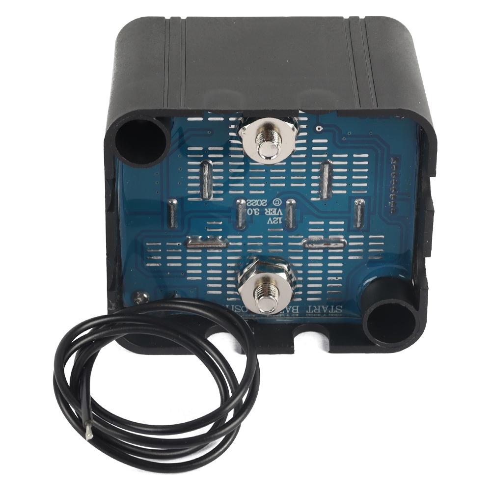 12V 140A Adjustable Dual Battery Isolator Split Charge Dual Battery Smart Isolator LCD Display Voltage Setting For Camper Car RV