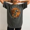 Comfort Colors T-Rex Skeleton and Kids Tshirt Retro Halloween and Kids Tshirt Funny Dinosaur Pumpkin Tee Spooky Season Graphic T-and Kids Tshirt