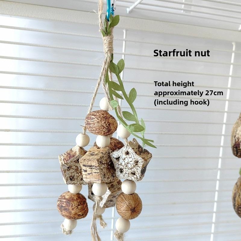 Забавные игрушки для птиц Шишка Игрушки для попугаев Игрушка для грызения птиц Устойчивая к укусам Игрушка для разрывания птиц Клетки для дрессировки корелл Игрушки для птиц