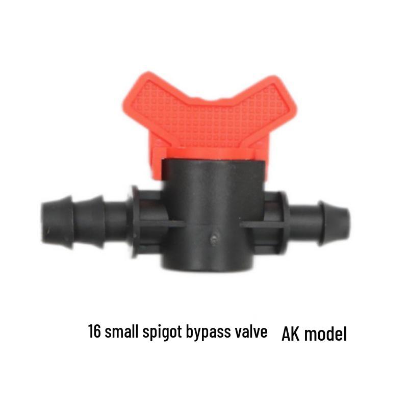 PE Pipe Direct Valve for Gardening and Greenhouses - Large and Small Opening Bypass Valve