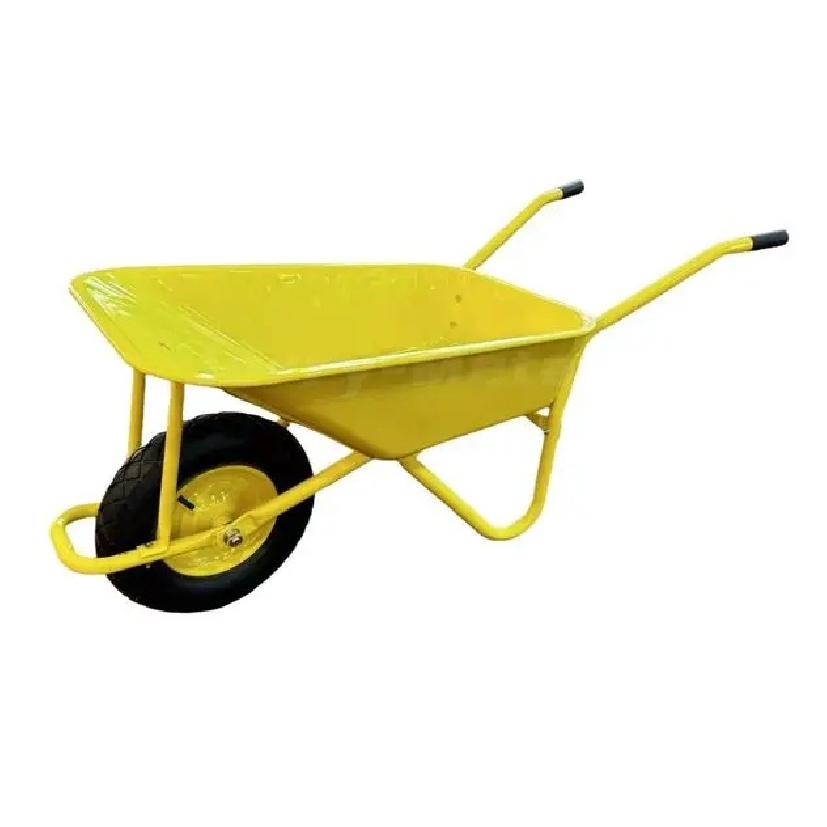 4 Wheel Steel Metal Wire Garden Wheelbarrow for Construction Industrial Building