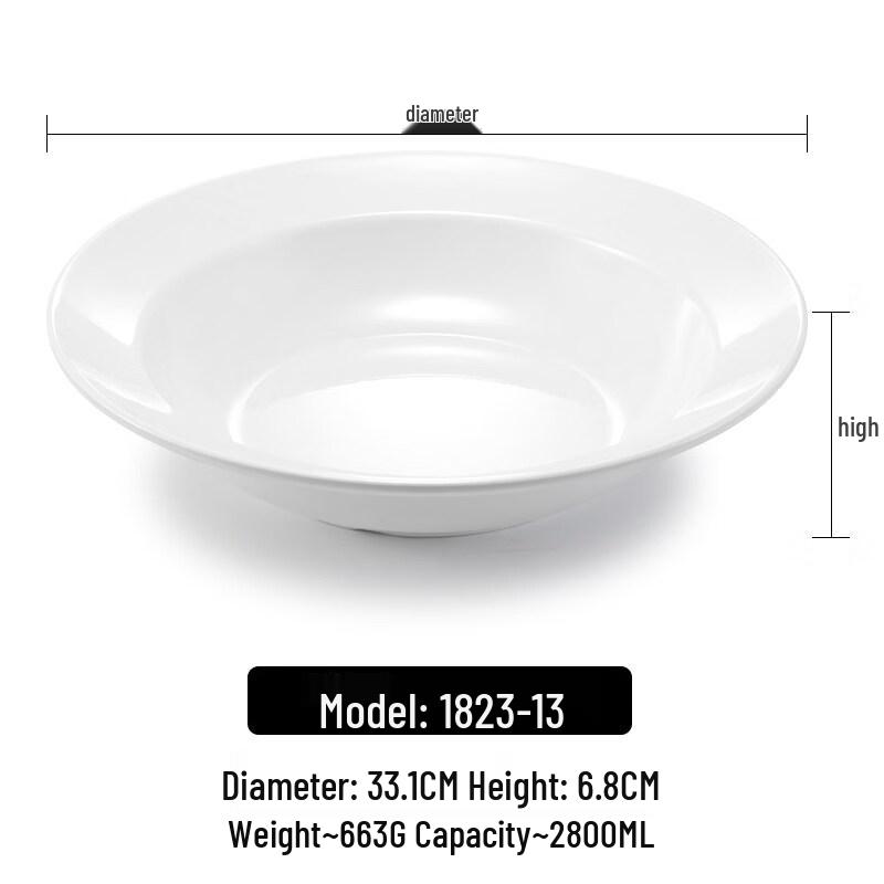 Yipan Cartoon Melamine Straw Hat Deep Bowl