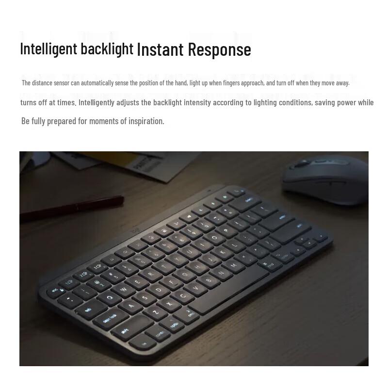 Logitech MX Keys Mini Wireless Backlit Keyboard