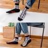 Bocotojp Thick Short Fashion Couple Socks with Mahjong Medium 3 Free Size Men's Socks, Pattern, Thick, Unisex, Spring, Summer, Autumn, Winter, Colors,