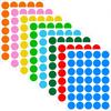 1400 PCS,1IN Round Colored Dot Stickers Labels - 4 Assorted Colors, for Office, School, Moving, Home(Red, Blue, Yellow, Green)