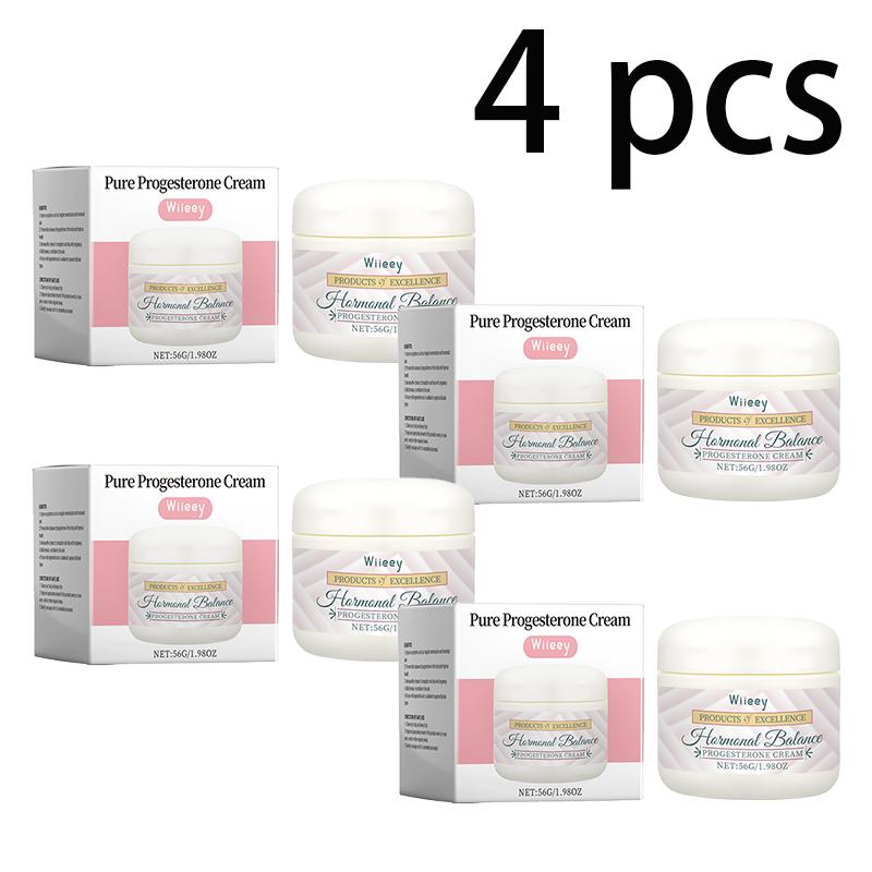 Wiieey Progesterone Treatment Milk Moisturizing and Nourishing Relief Improvement Gentle Nourishing Skin Body Balancing Treatment Milk