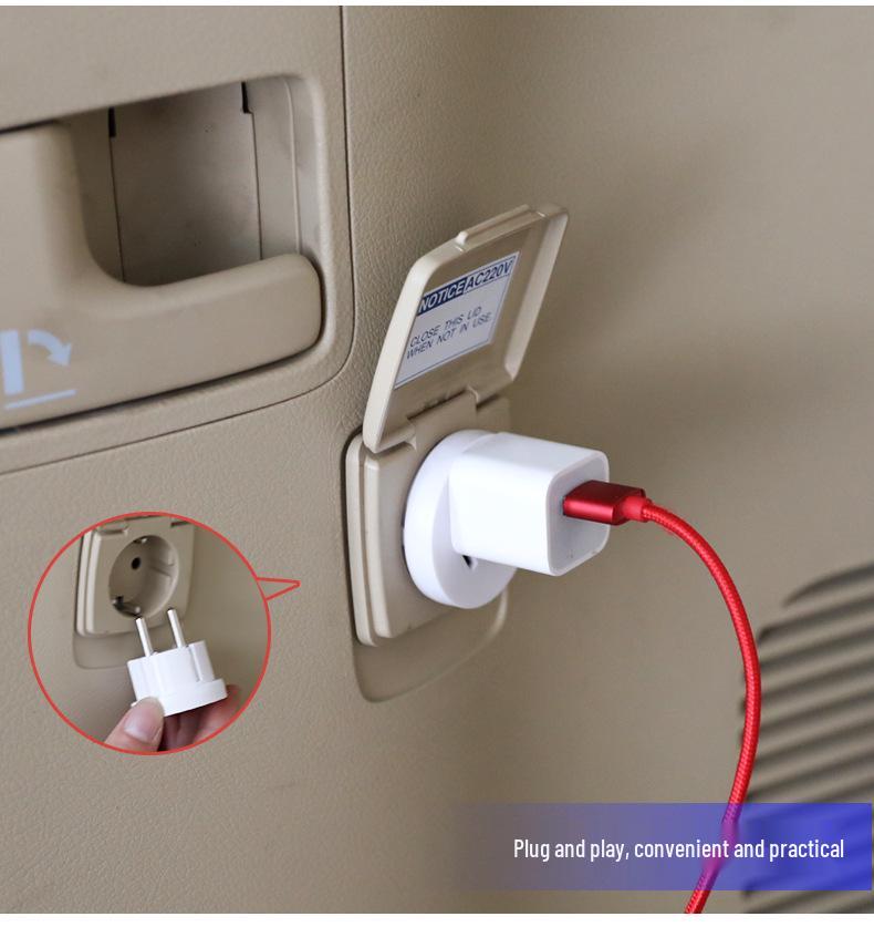 Prado Land Cruiser Trunk Power Converter Plug Socket Board Charger