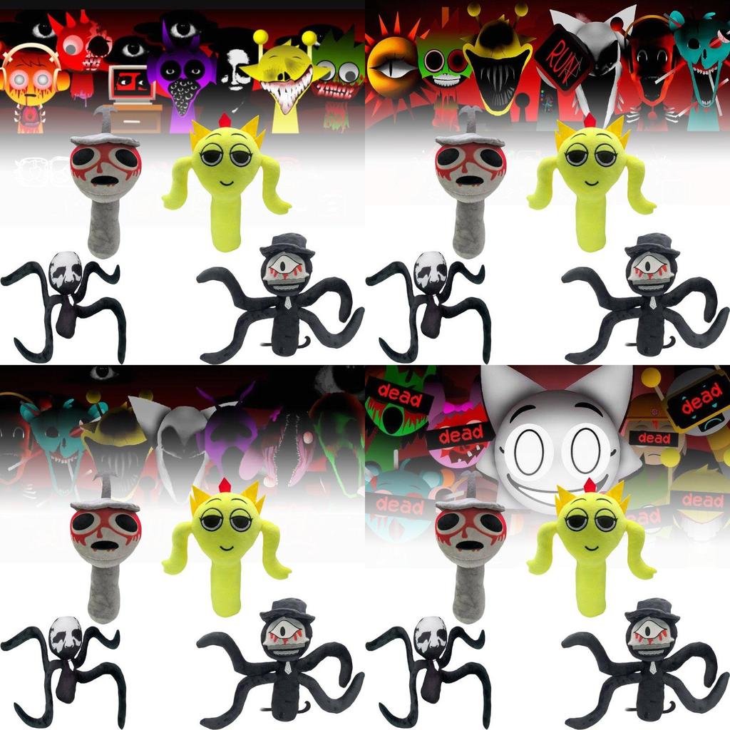 Delightful Sprunki Plush Doll Soft Toy For Kids Adorable Collectible For Incredibox Fans