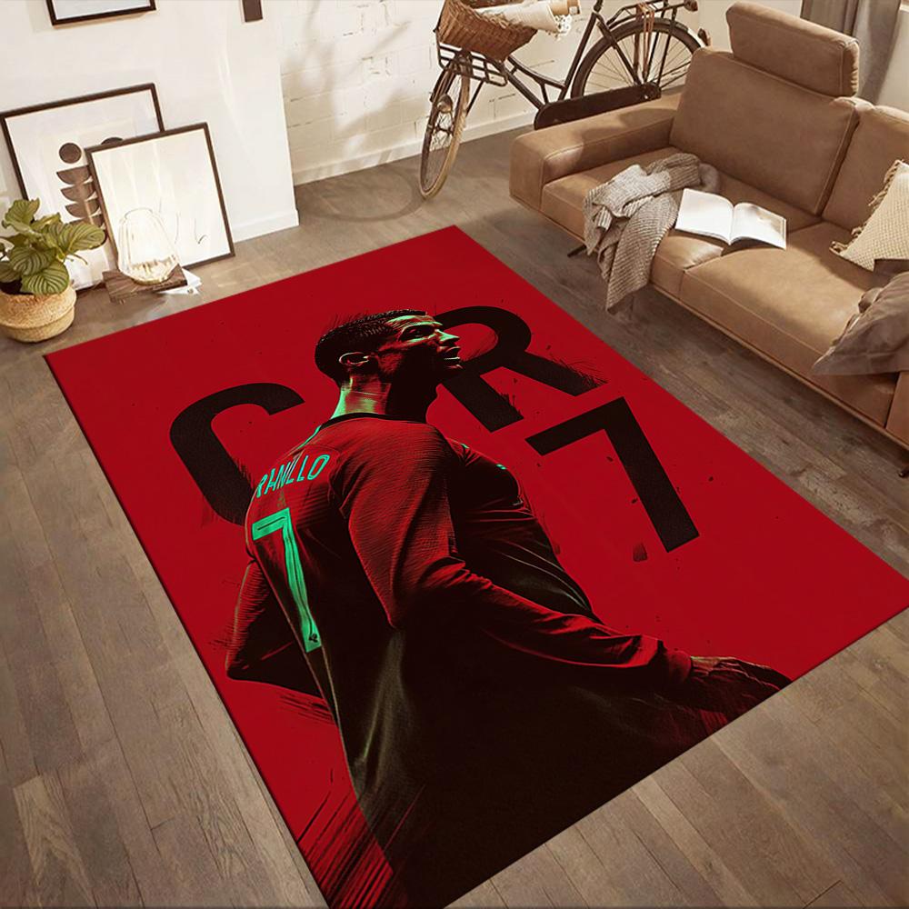 Cristiano Ronaldo Carpet Perfect For Dining Room Kitchen Living Rooms Bedrooms Antislip Carpet Decorate Offices Gift For Festivals